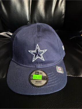 NFL Infant Navy Dallas Cowboys Embroidered Star Cap
